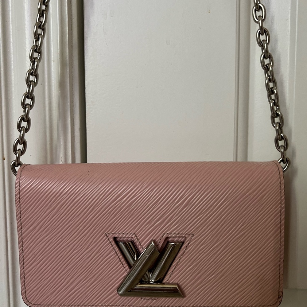Authentic Louis Vuitton wallet on a chain